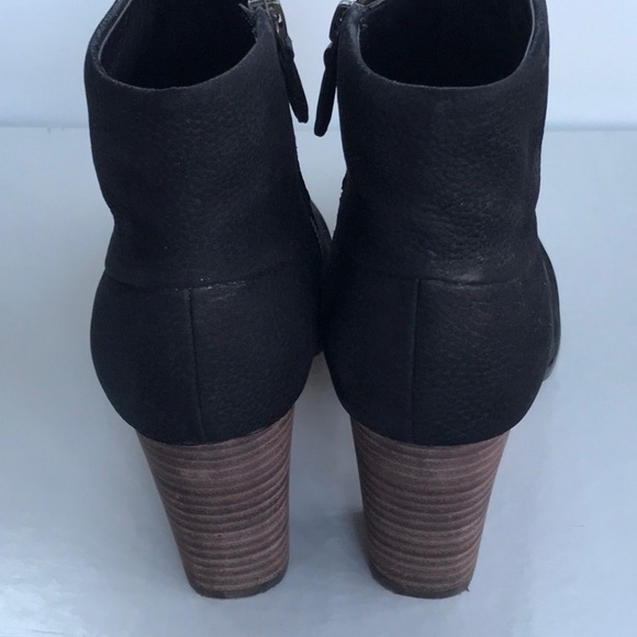 Cole Haan Bootie.  Excellent pre-worn condition.  Black Nubuck with ~3” heel. - Picture 5 of 8